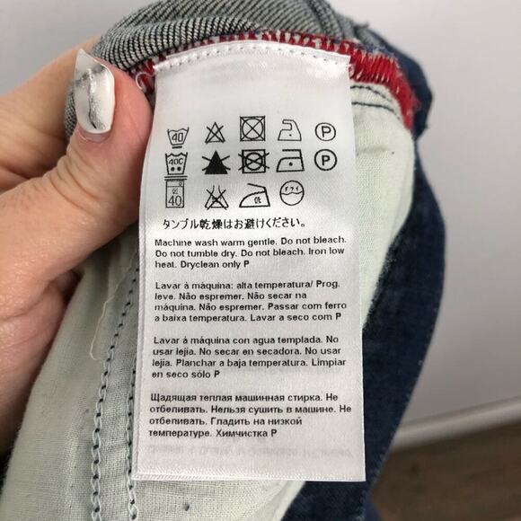 New Escada Sport High Rise Straight Leg Jeans Dark Wash Size 38 Women's Denim - Picture 13 of 13